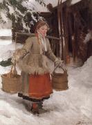 Anders Zorn Unknow work 101 oil painting on canvas